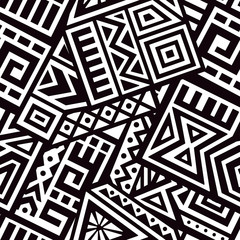 Aztec Vector Seamless Pattern