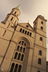 Portal und Turmpaar der Johanniskirche in Zittau