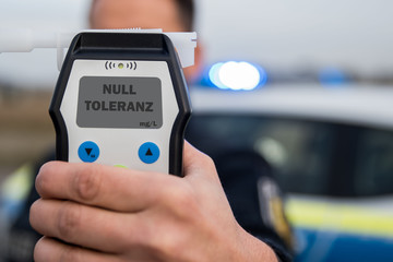 Null Toleranz - Atemalkoholtest