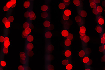 Blurred image of festive lights