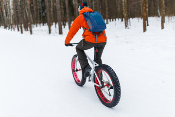 Photo of athlete on bike