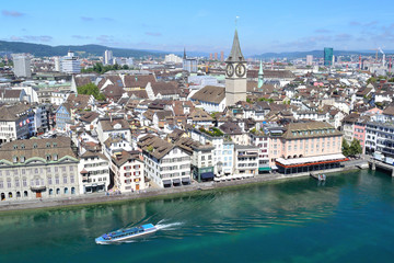 Fototapeta premium Zurich Old Town