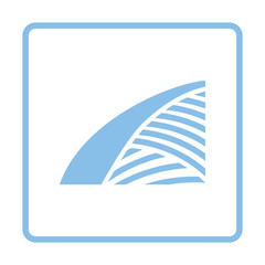 Agriculture field icon