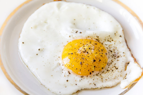 Fried eggs fried eggs in a pan