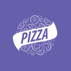 pizza vector logo