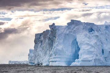 Fototapeta na wymiar Antarctic Glacial Icebergs