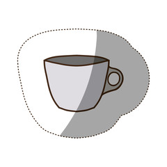 Porcelain mug cup icon vector illustration graphic design