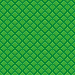 Seamless pattern green tiles