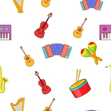 Device for music pattern, cartoon style