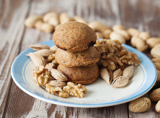 Healthy walnut cookies