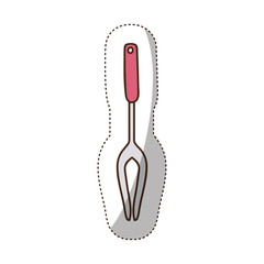 Fototapeta premium Kitchen cooking utensil icon vector illustration graphic design