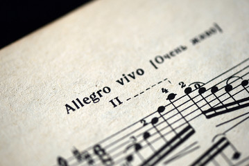 Musical tempo 