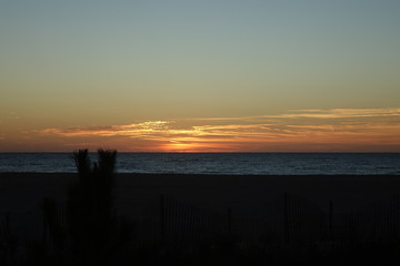 Obraz premium Sunrise at the Beach