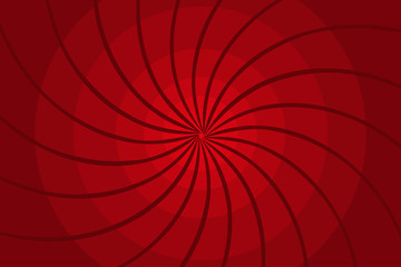 Red abstract radial step gradient background, Abstract red circular background,