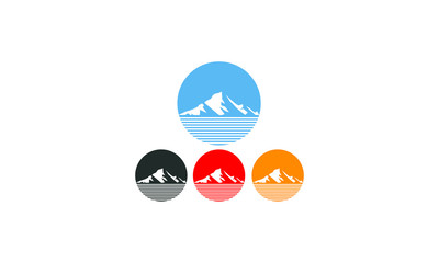 colorful mountain