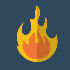 fire flame icon image vector illustration design 