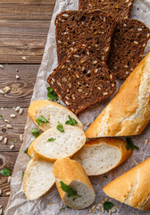 Photo of bread on table