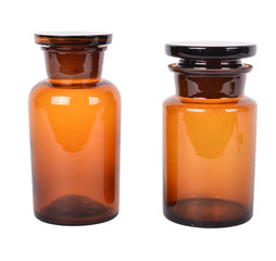 Medicine glass bottle