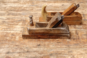 Two old carpenter's planes