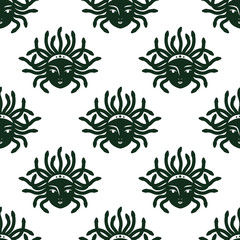 Medusa Gorgona pattern