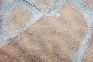 Close up Abstract small stone concrete cement floor texture background
