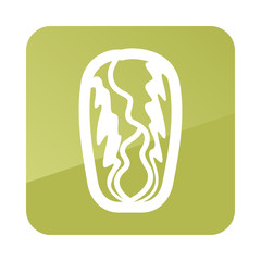Chinese Cabbage outline icon. Vegetable vector