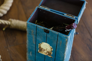 photo of open treasure chest with shinny gold in a cave