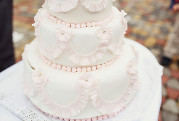 Beautiful wedding cake