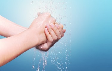 Fototapeta premium Washing hands.