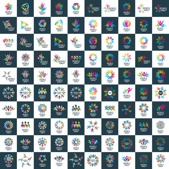 vector logo people