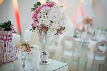 Wedding table decoration