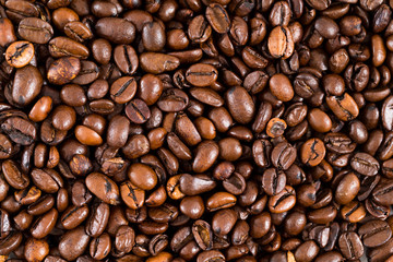 Coffee bean background