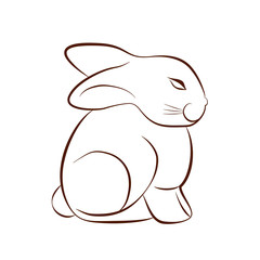 Easter bunny sketch