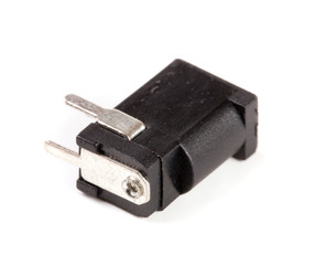 DC power supply connector for low current devices