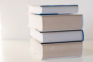 stack of books