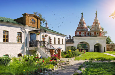 Ризоположенский монастырь Rizopolozhensk - obrazy, fototapety, plakaty