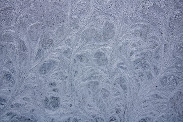 Closeup of frosted glass texture