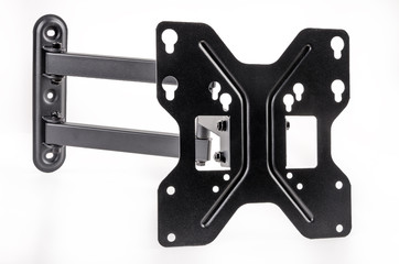 Black TV bracket