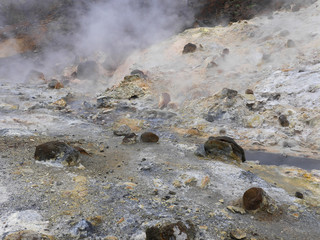 Solfatarenfeld Seltún im Vulkansystem Krýsuvík im Süden der Halb