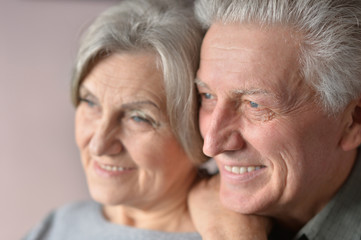 mature couple in love