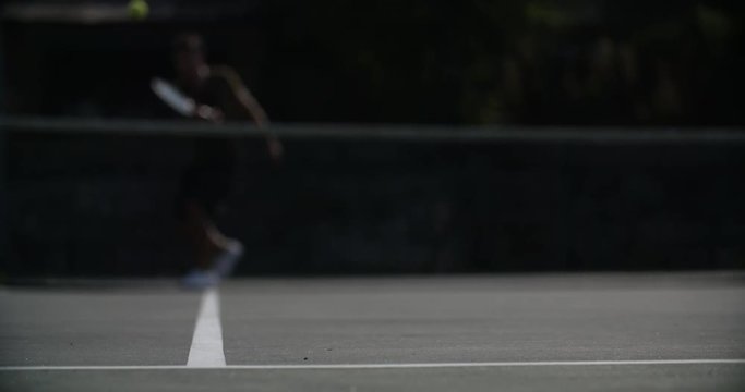 The ball is out!