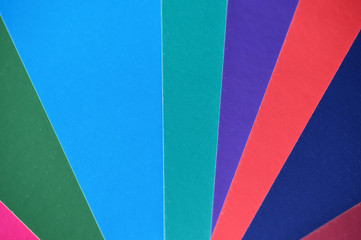 Obraz premium Multicolor background from a paper of different colors