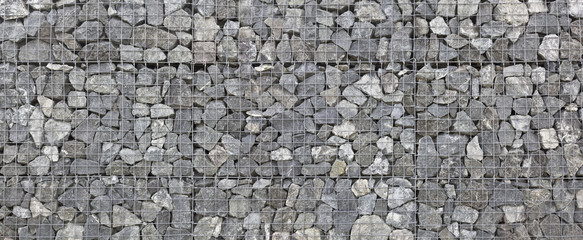 Steingittermauer