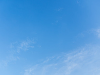 Obraz premium clean blue sky and cloud write to textured