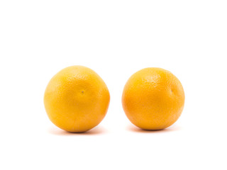 orange isolated on white background