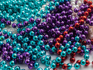 Colorful beads background