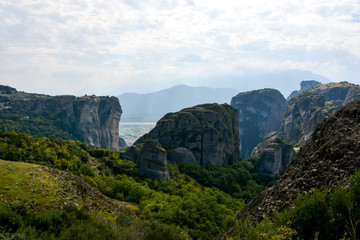 Naklejka premium Meteora in Greece