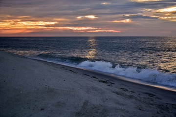 Soothing Summer Seashore Sunrise