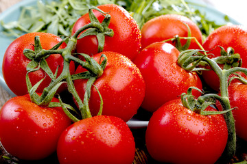 Frische Bio Tomaten