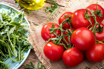 Frische Bio Tomaten